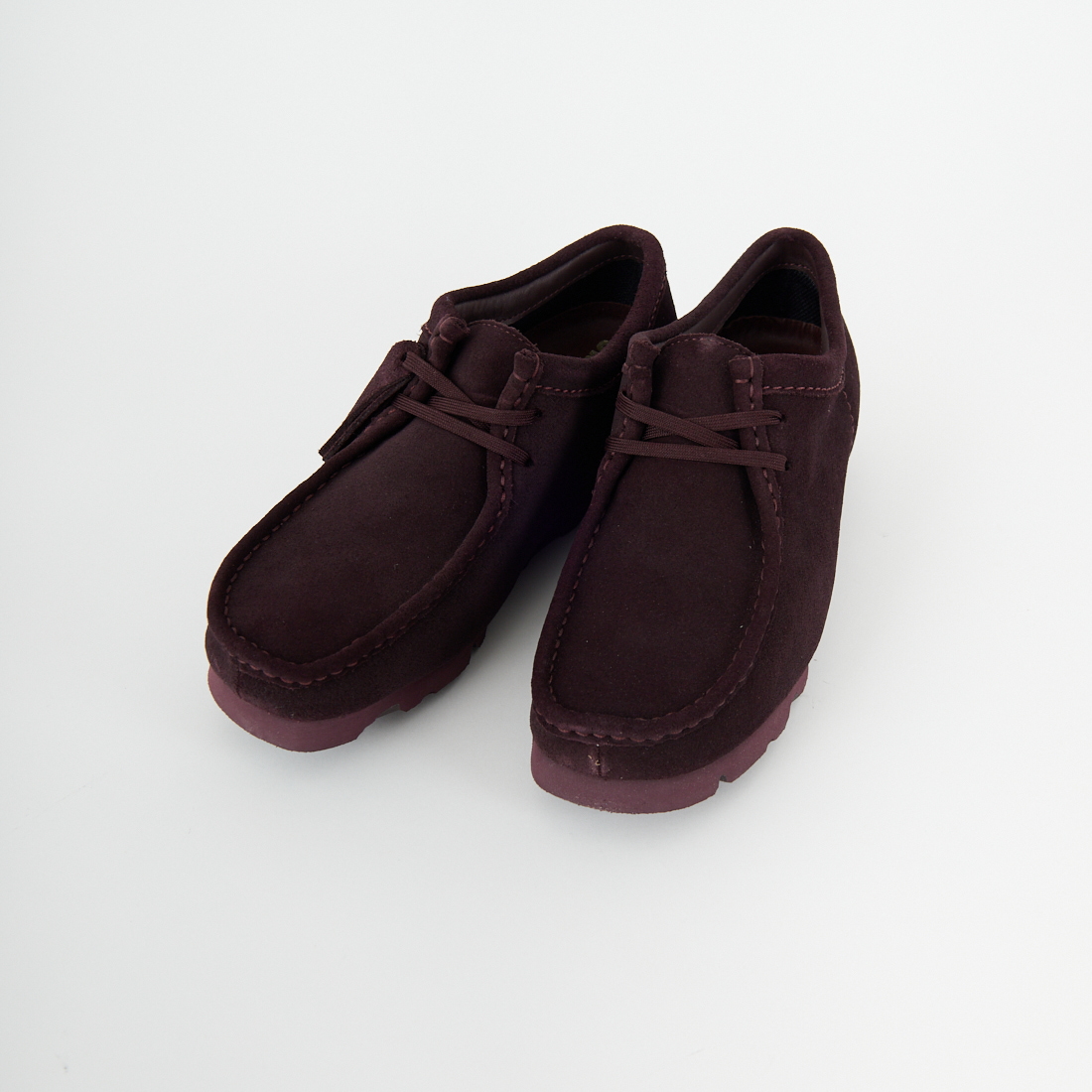 Clarks [クラークス] ワラビー ゴアテックス(パープルグレープスエード) [26183073] PURPLE GRA