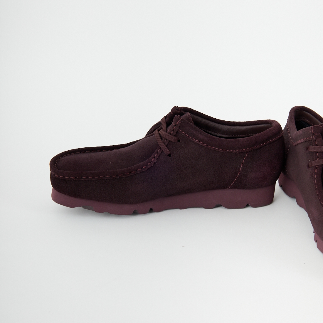 Clarks [クラークス] ワラビー ゴアテックス(パープルグレープスエード) [26183073] PURPLE GRA
