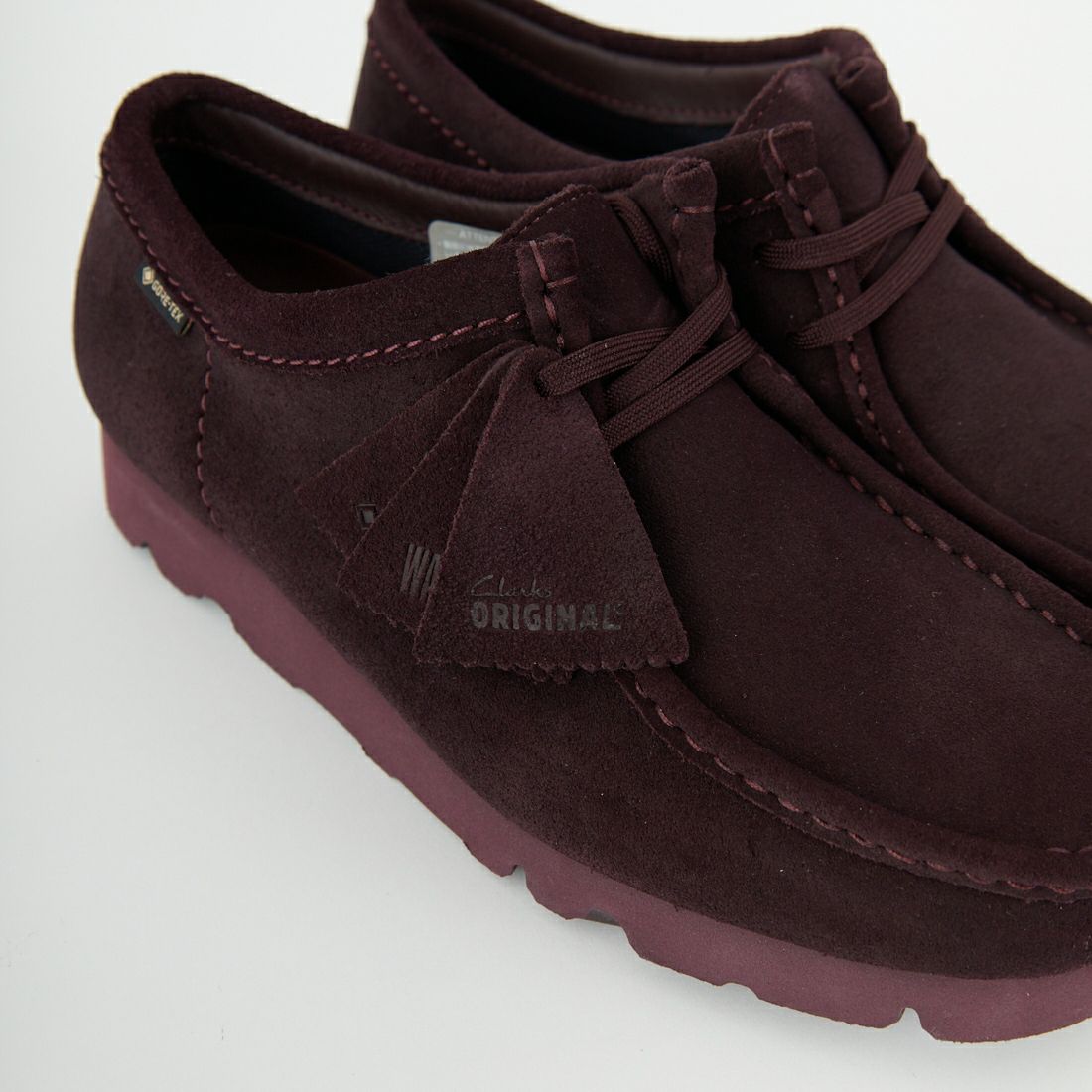 Clarks [クラークス] ワラビー ゴアテックス(パープルグレープスエード) [26183073] PURPLE GRA
