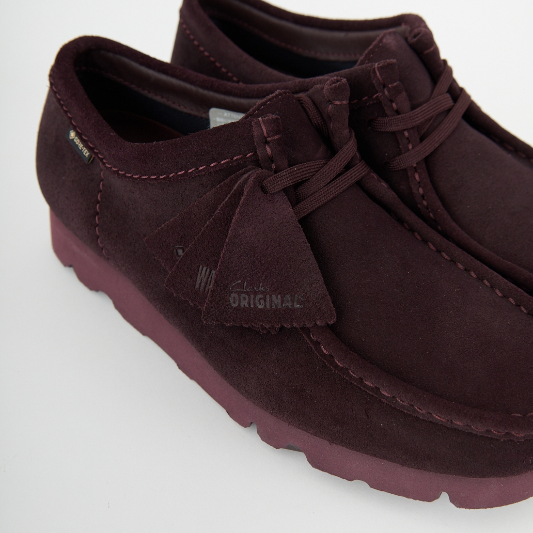 Clarks [クラークス] ワラビー ゴアテックス(パープルグレープスエード) [26183073] PURPLE GRA