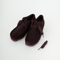 Clarks [クラークス] ワラビー ゴアテックス(パープルグレープスエード