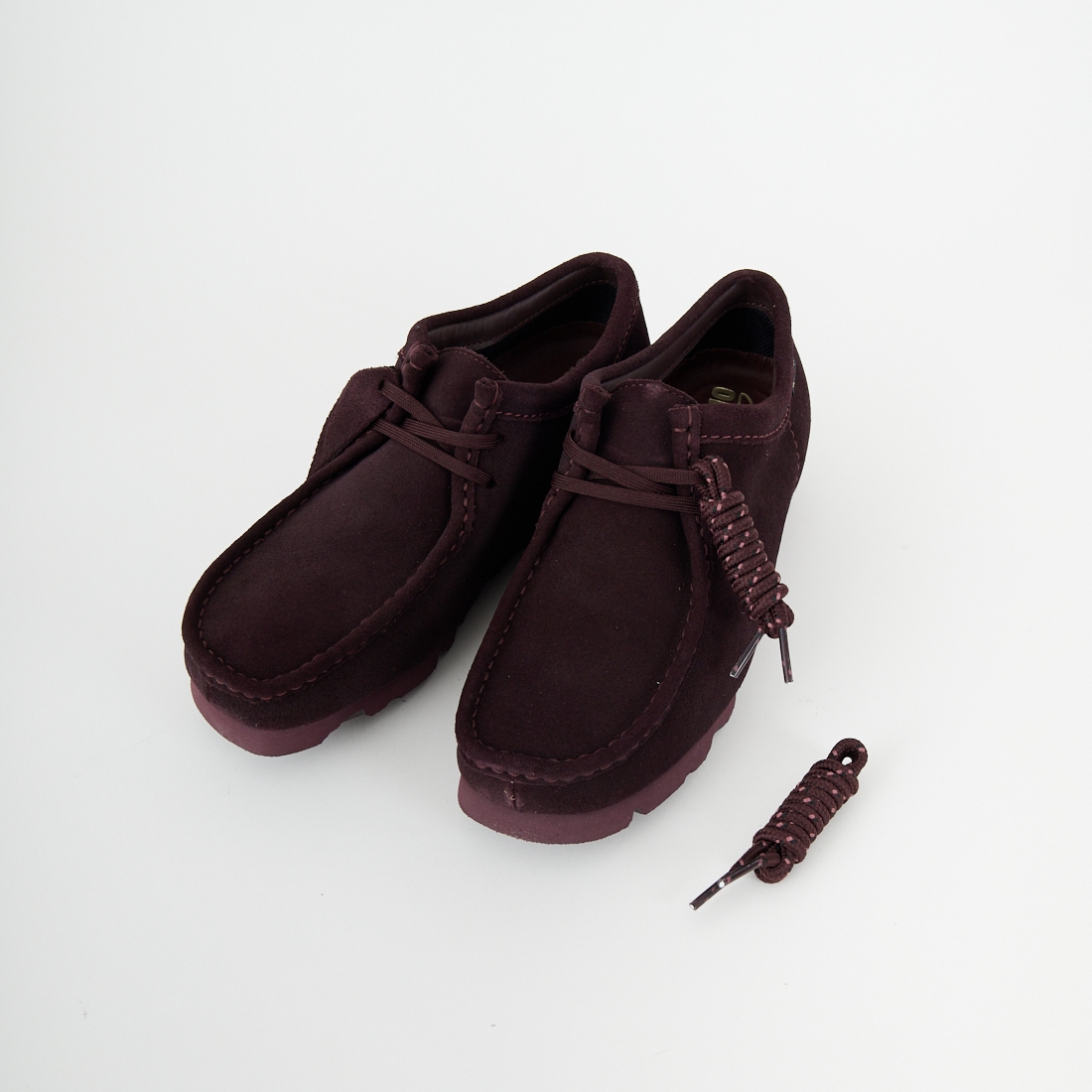 Clarks [クラークス] ワラビー ゴアテックス(パープルグレープスエード) [26183073] PURPLE GRA
