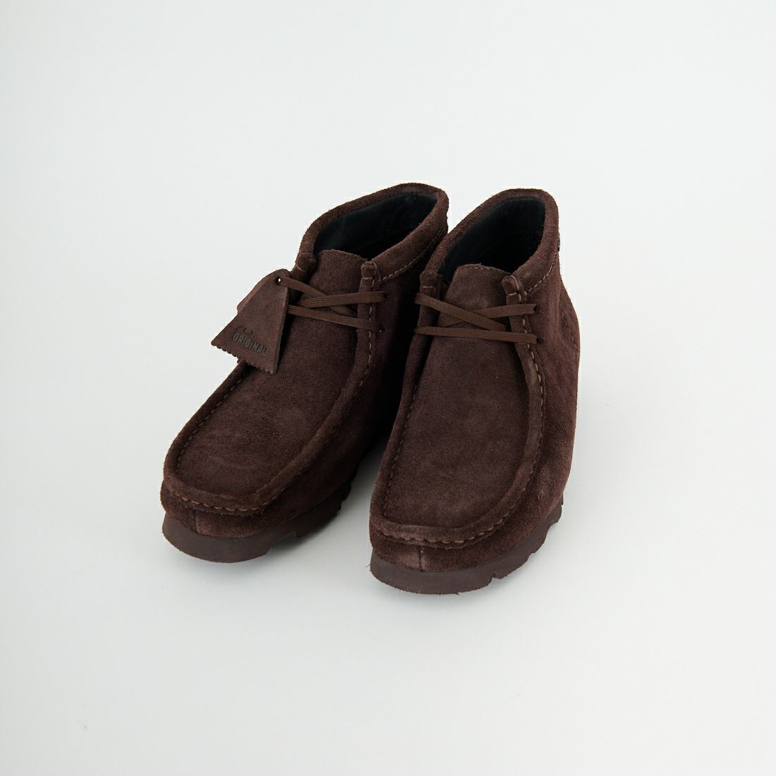 Clarks [クラークス] ワラビーブーツ ゴアテックス(ダークブラウンスエード) [26183075] DARK BROWN