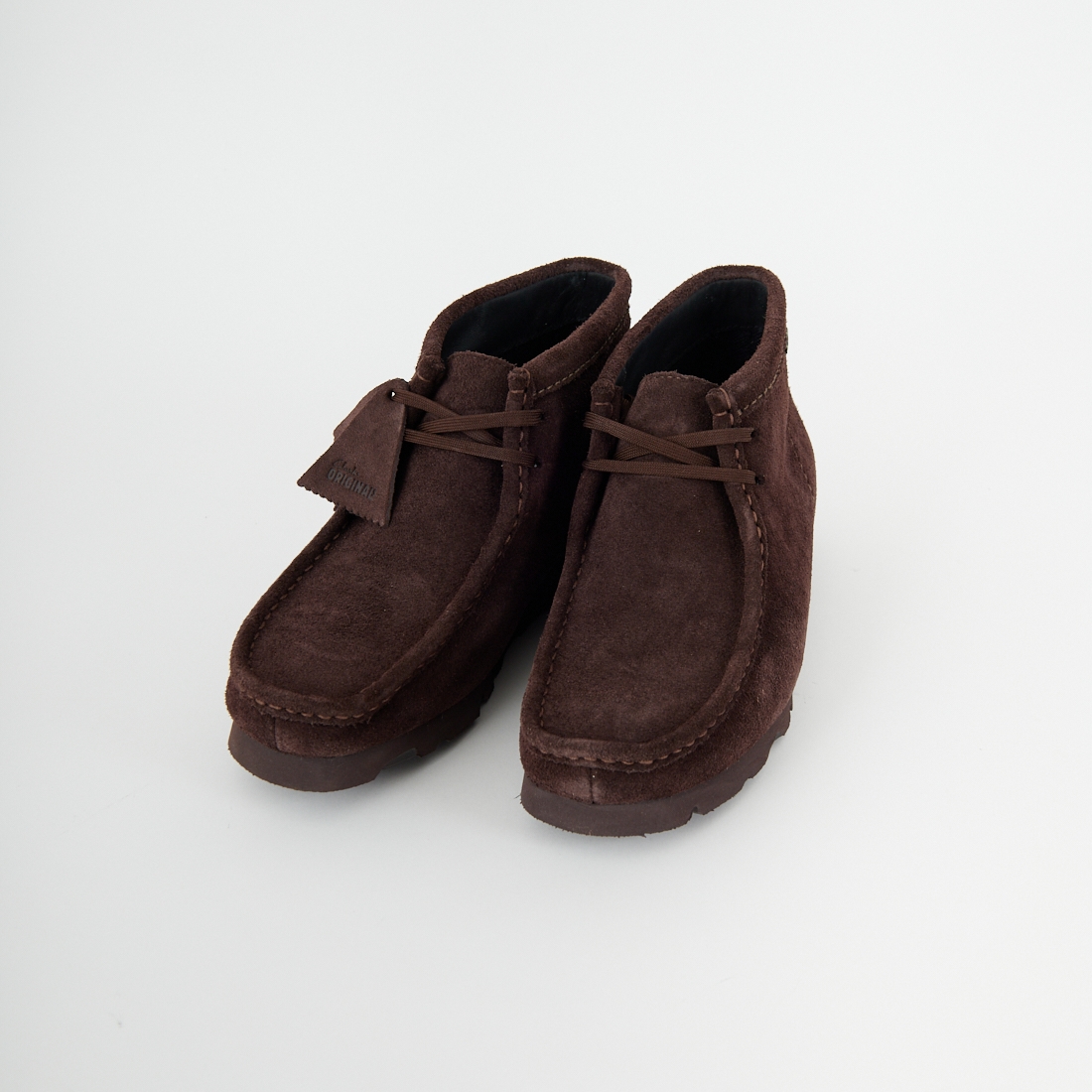 Clarks [クラークス] ワラビーブーツ ゴアテックス(ダークブラウンスエード) [26183075] DARK BROWN