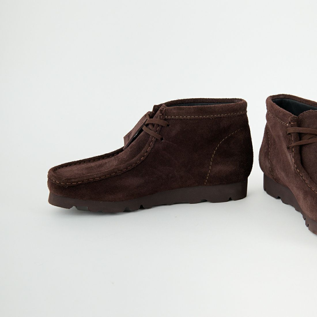 クラークス ワラビー CLARKS WALLABEE ダークブラウン スエード Wallabee / メンズワラビー（ダークブラウンスエード） -Clarks