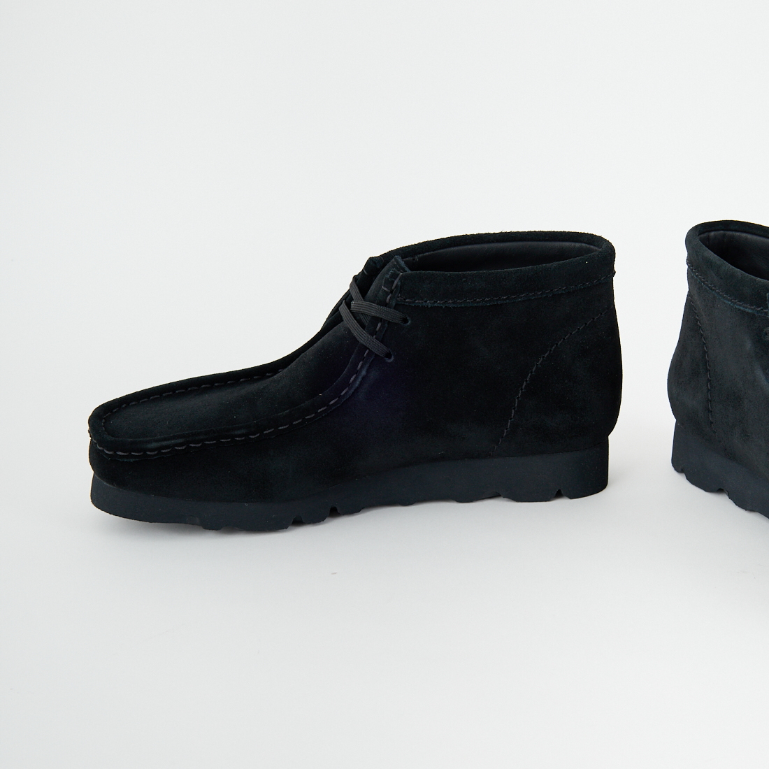 Clarks [クラークス] ワラビーブーツ ゴアテックス(ブラックスエード) [26179256] BLACK