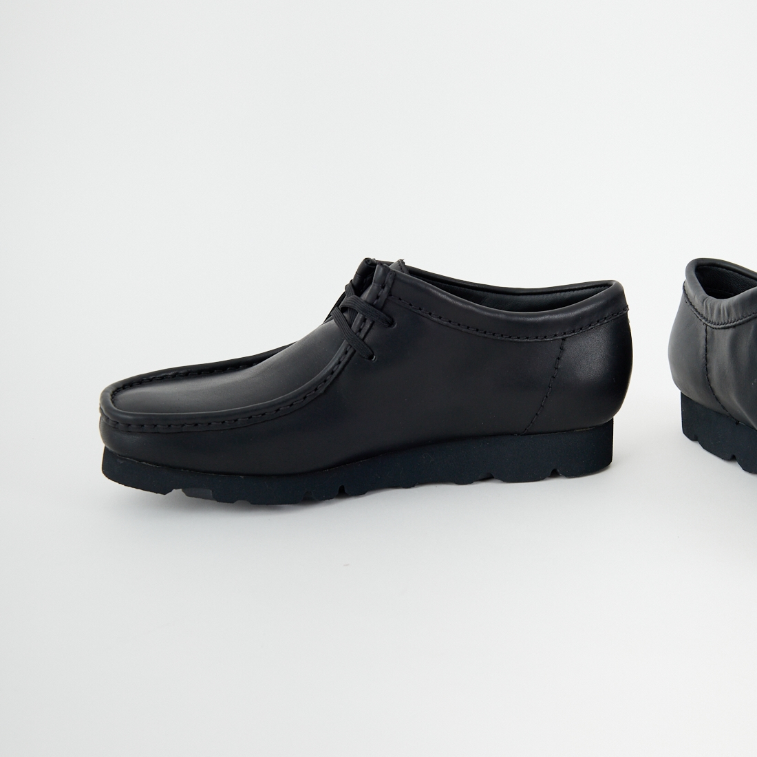 Clarks [クラークス] ワラビー ゴアテックス(ブラックレザー) [26183074] BLK/BLACK