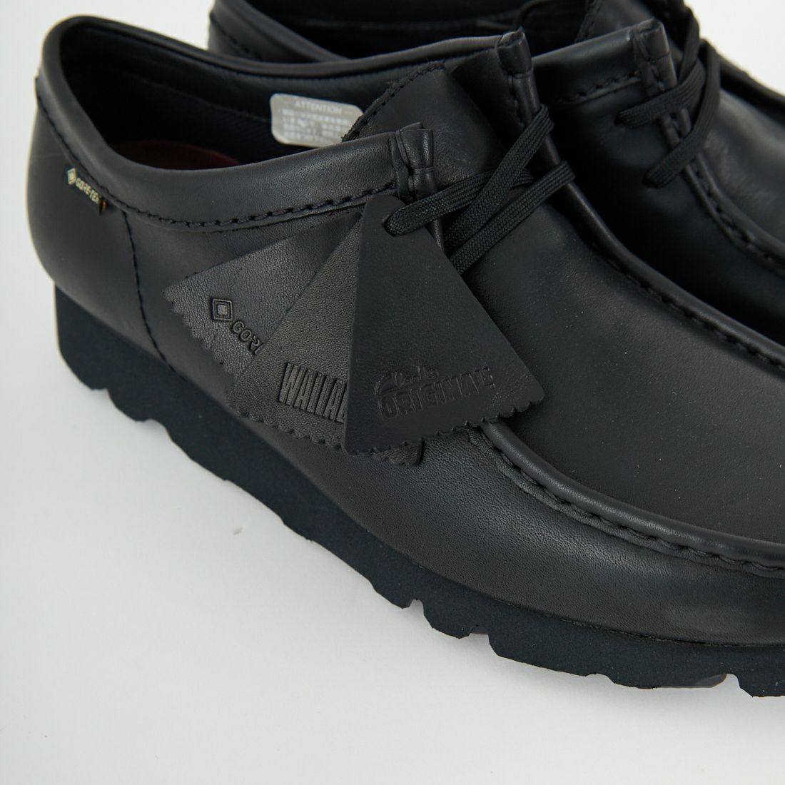 Clarks [クラークス] ワラビー ゴアテックス(ブラックレザー) [26183074] BLK/BLACK