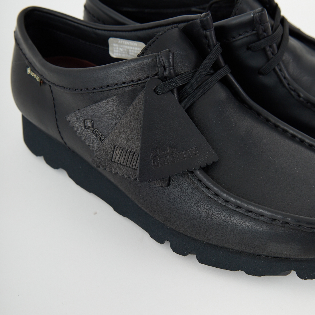 Clarks [クラークス] ワラビー ゴアテックス(ブラックレザー) [26183074] BLK/BLACK