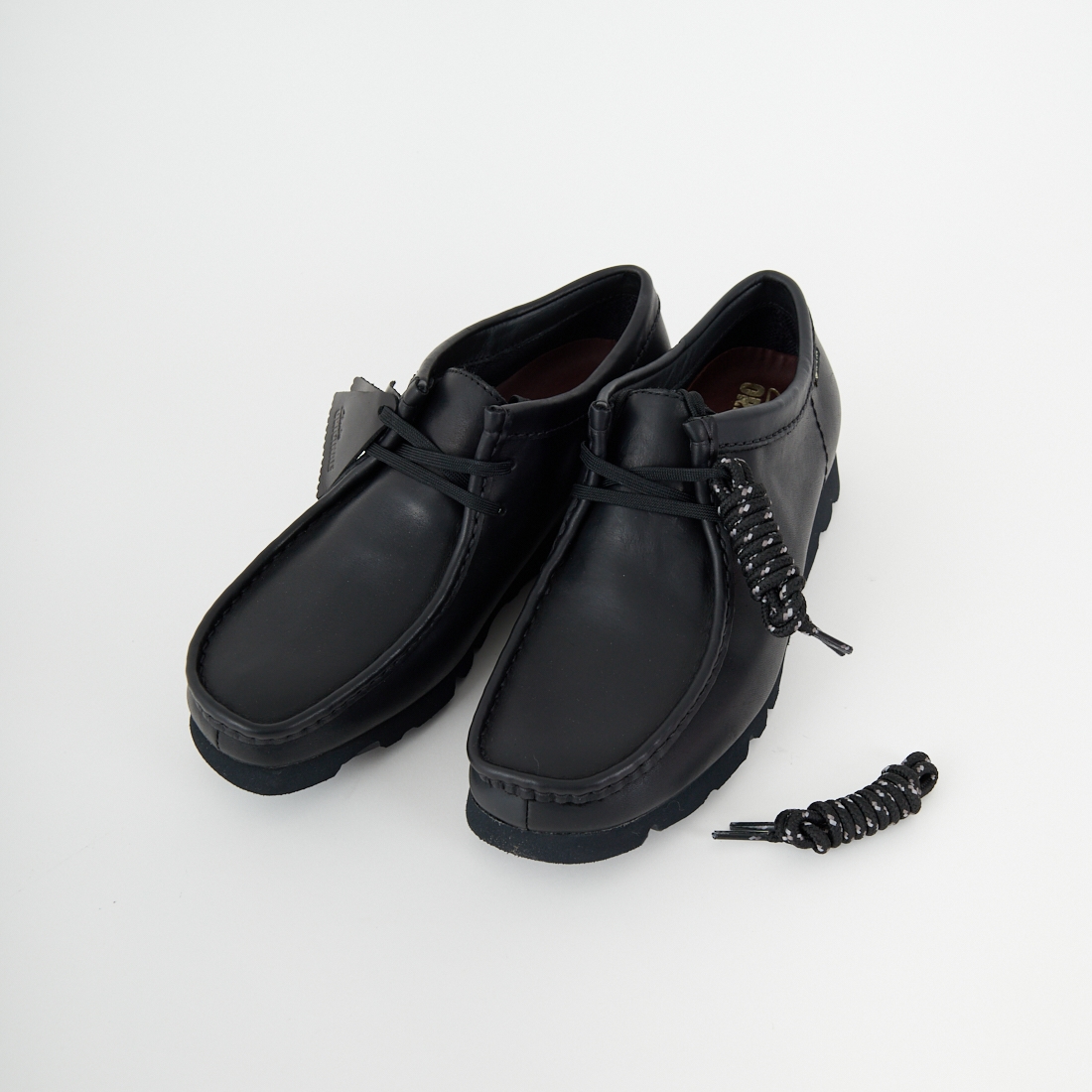 Clarks [クラークス] ワラビー ゴアテックス(ブラックレザー) [26183074] BLK/BLACK