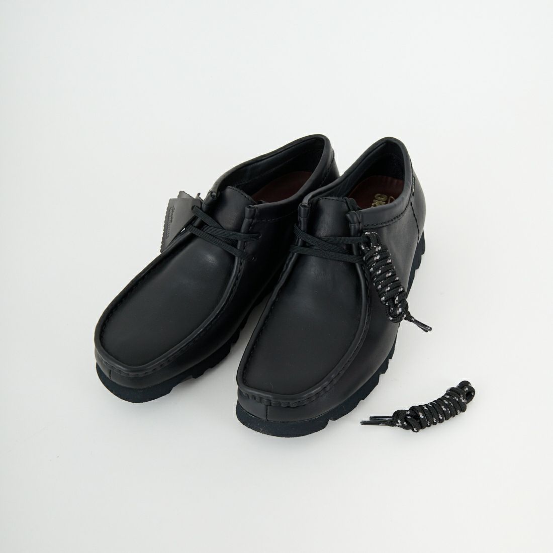 Clarks [クラークス] ワラビー ゴアテックス(ブラックレザー) [26183074] BLK/BLACK