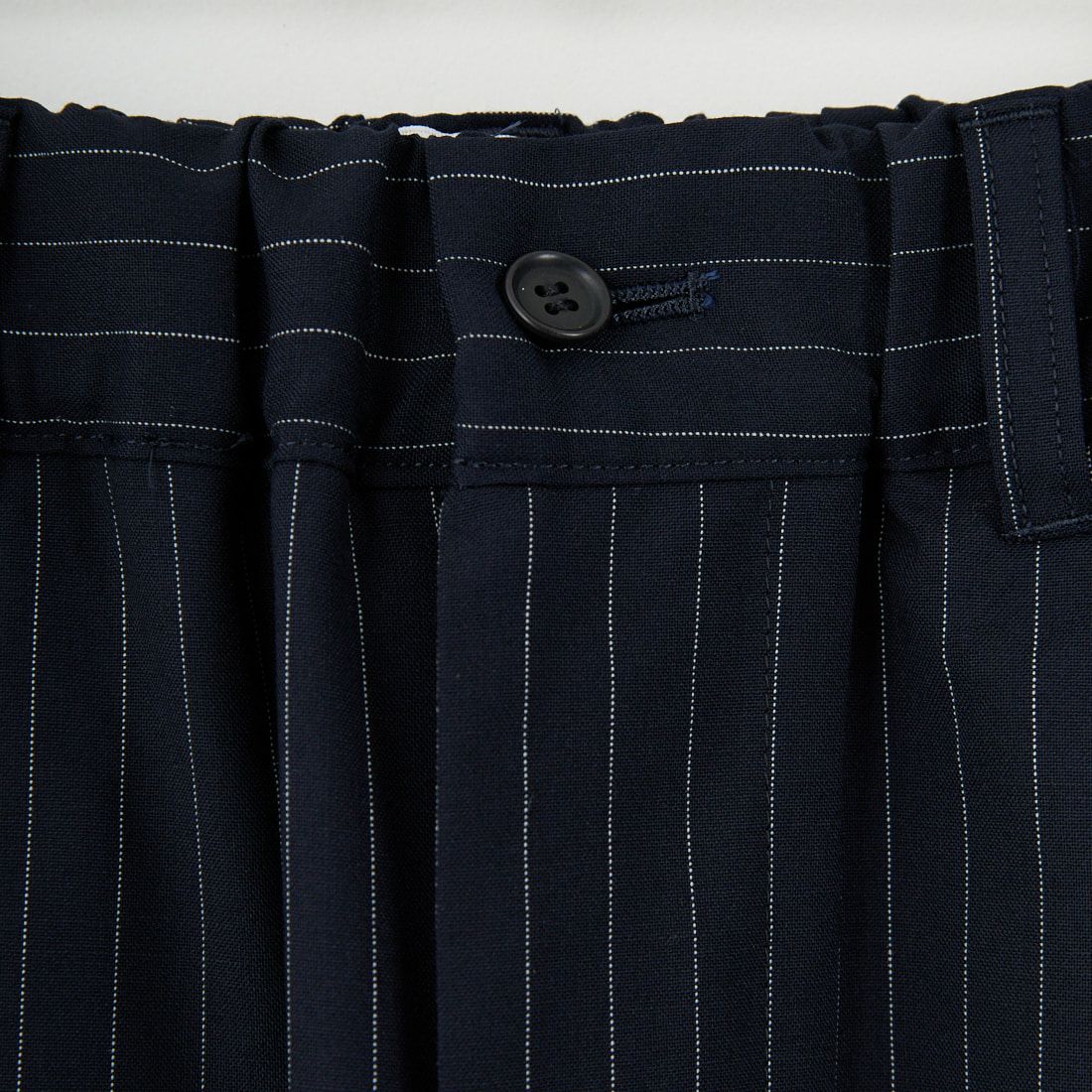 STILL BY HAND [スティルバイハンド] 別注 ウールツータックパンツ [2503JF-EX08-JF] NAVY ST