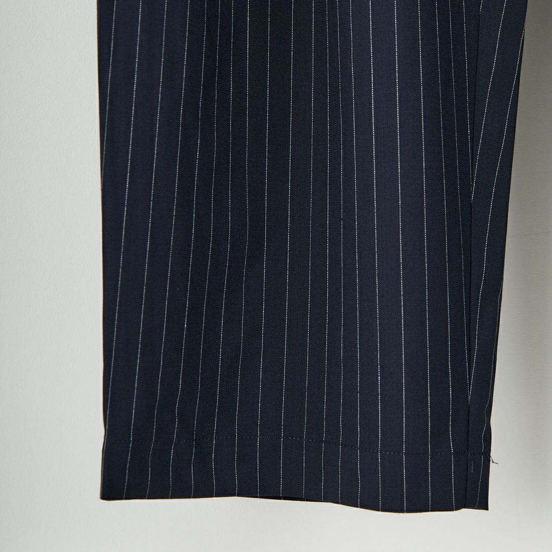 STILL BY HAND [スティルバイハンド] 別注 ウールツータックパンツ [2503JF-EX08-JF] NAVY ST