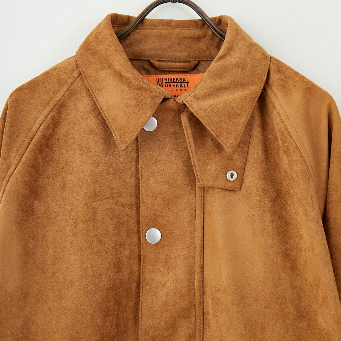 UNIVERSAL OVERALL [ユニバーサルオーバーオール] 別注 オーバーサイズ レザージャケット [U2532480IN-JF] CAMEL