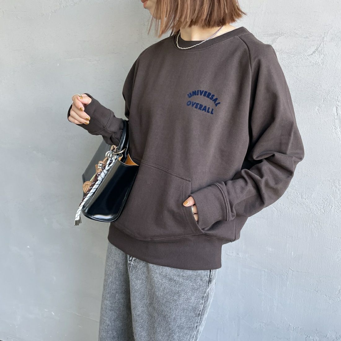 BROWN&&モデル身長：158cm 着用サイズ：F&&