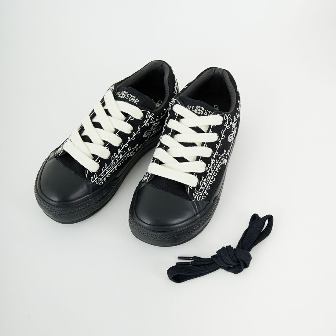 CONVERSE [コンバース] オールスター ボーダースター OX/シンヤコヅカ [AS-BOARDERSTAR-OX-SH] ﾌﾞﾗｯｸ