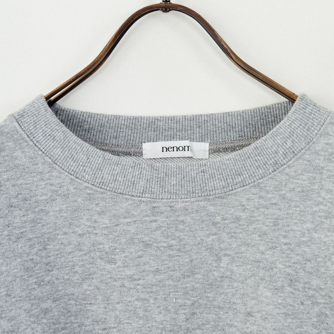 nenom [ネノム] 袖チュールフリルデザイン プルオーバースウェット [NE24132079] 06 T.GRAY
