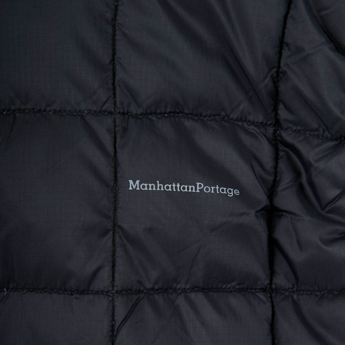 MANHATTAN PORTAGE [マンハッタンポーテージ] スタンドカラーダウンベスト [25FW-MP-TAION09] 09 BLACK