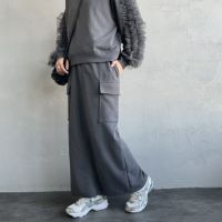 08 CHARCOA&&モデル身長：159cm 着用サイズ：F&&