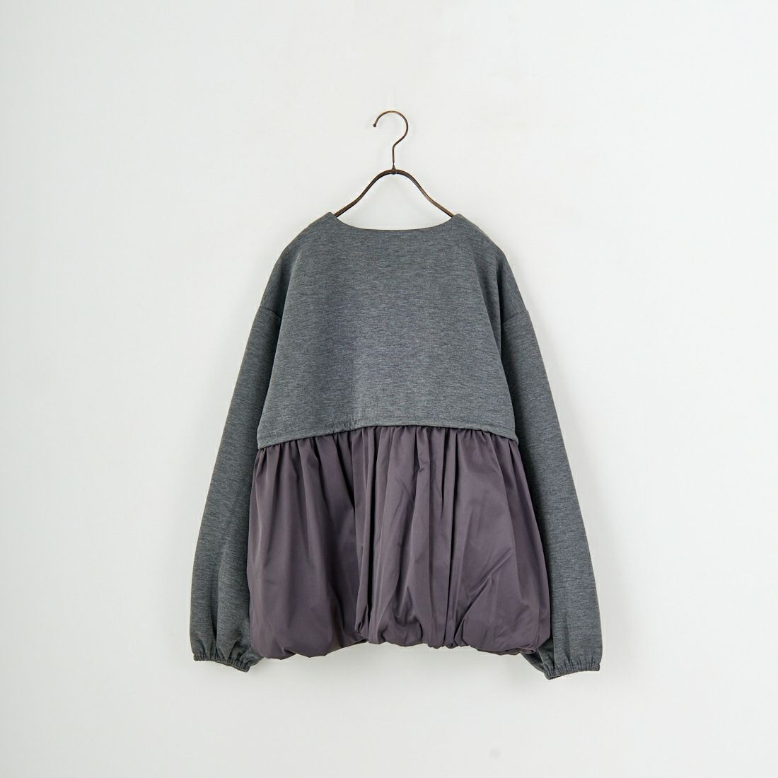 nenom [ネノム] 裾バルーン ドッキングブルゾン [NE25132018] 08 CHARCOA