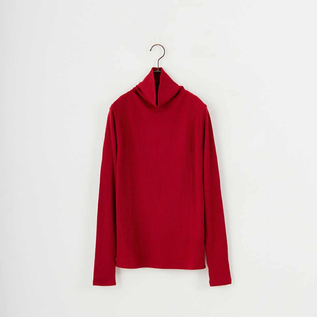 Jeans Factory Clothes [ジーンズファクトリークローズ] ウォームリブタートルネックTシャツ [JFW-C026] RED