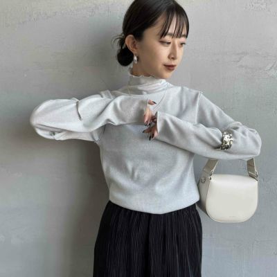 02 OFF&&モデル身長：150cm 着用サイズ：F&&