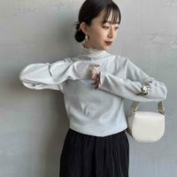 02 OFF&&モデル身長：150cm 着用サイズ：F&&