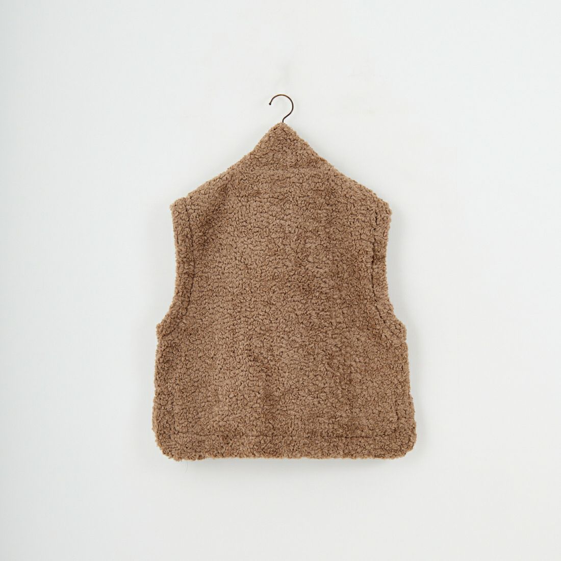 Jeans Factory Clothes [ジーンズファクトリークローズ] プードルボアハイネックベスト [VP-2263] ｸﾞﾚｰｼﾞｭ