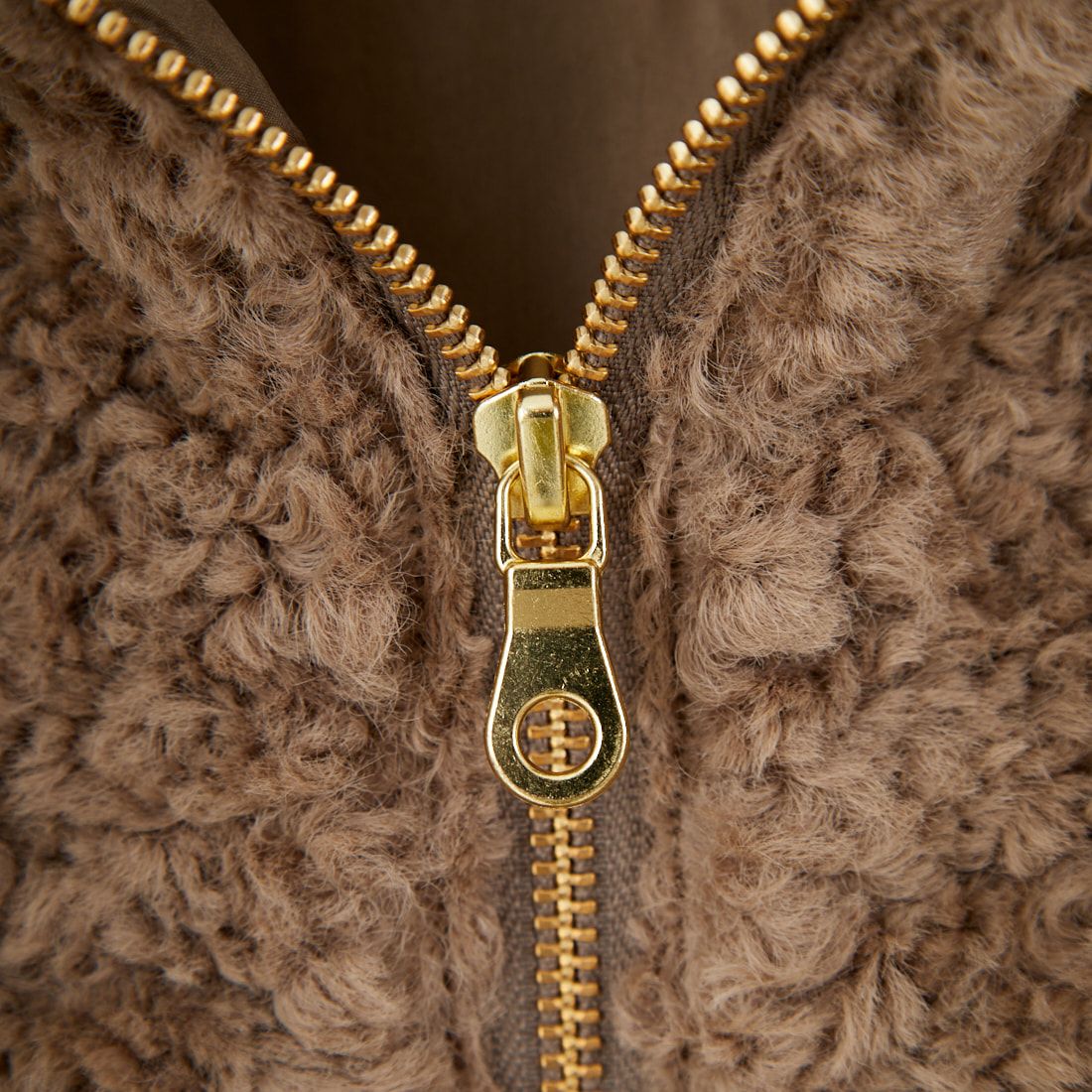 Jeans Factory Clothes [ジーンズファクトリークローズ] プードルボアハイネックベスト [VP-2263] ｸﾞﾚｰｼﾞｭ