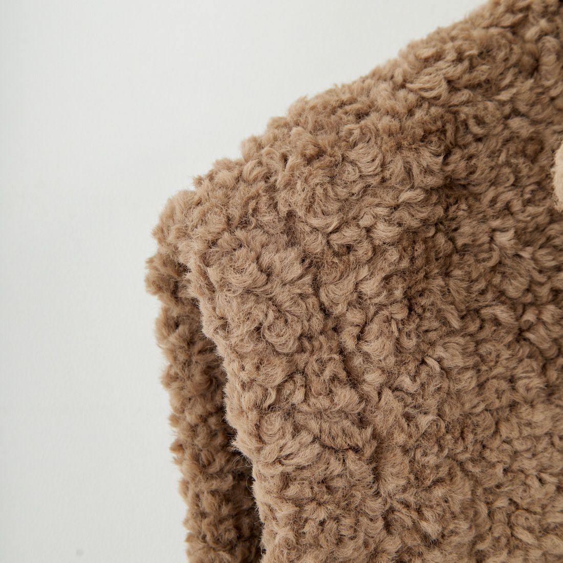 Jeans Factory Clothes [ジーンズファクトリークローズ] プードルボアハイネックベスト [VP-2263] ｸﾞﾚｰｼﾞｭ