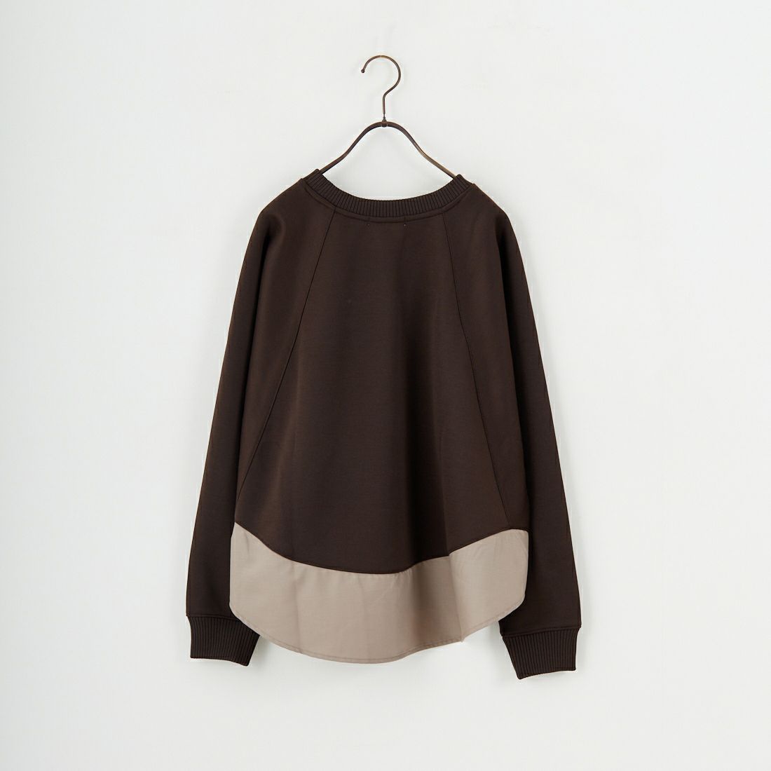 Jf Ready Made [ジェイエフレディメイド] ボンディングラグラン切替プルオーバー [3225704] ﾌﾞﾗｳﾝ