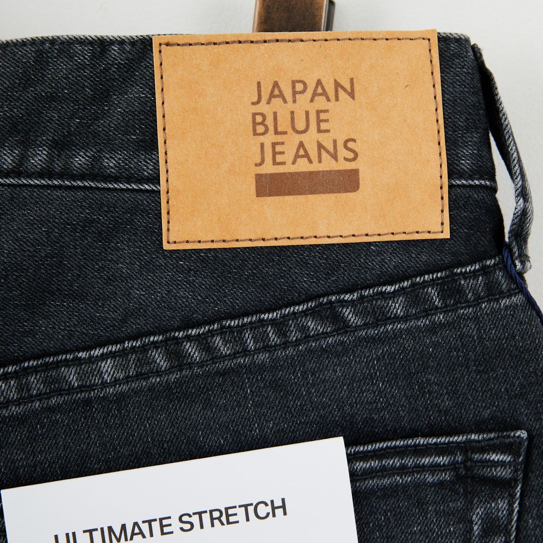 JAPAN BLUE [ジャパンブルー] 12oz アルティメットワイドブラックストレッチデニム [JBAG1526] B01
