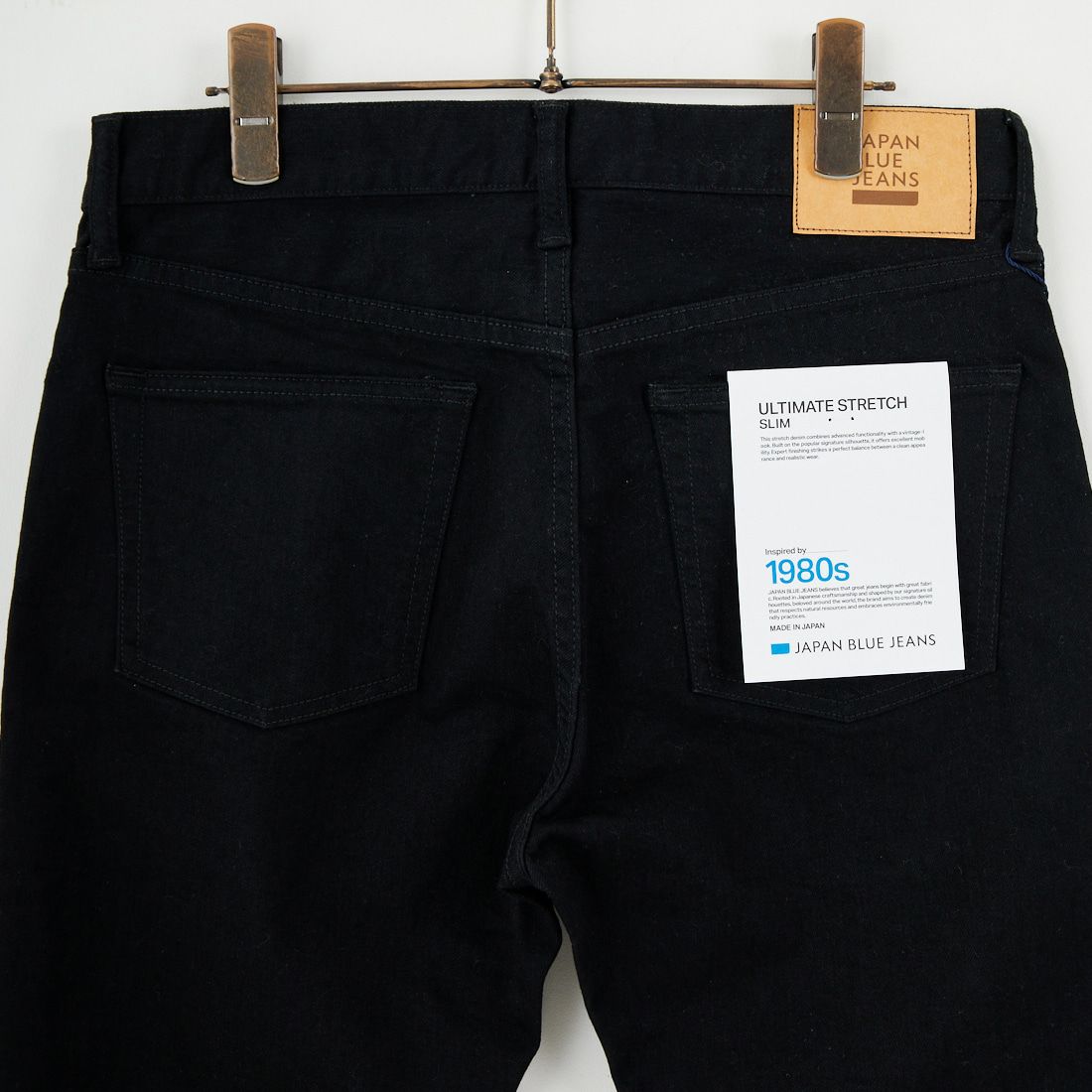 JAPAN BLUE [ジャパンブルー] 12oz アルティメットスリムブラックストレッチデニム [JBAG1326] BLK