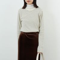 NAT/BLK&&モデル身長：162cm 着用サイズ：WM&&