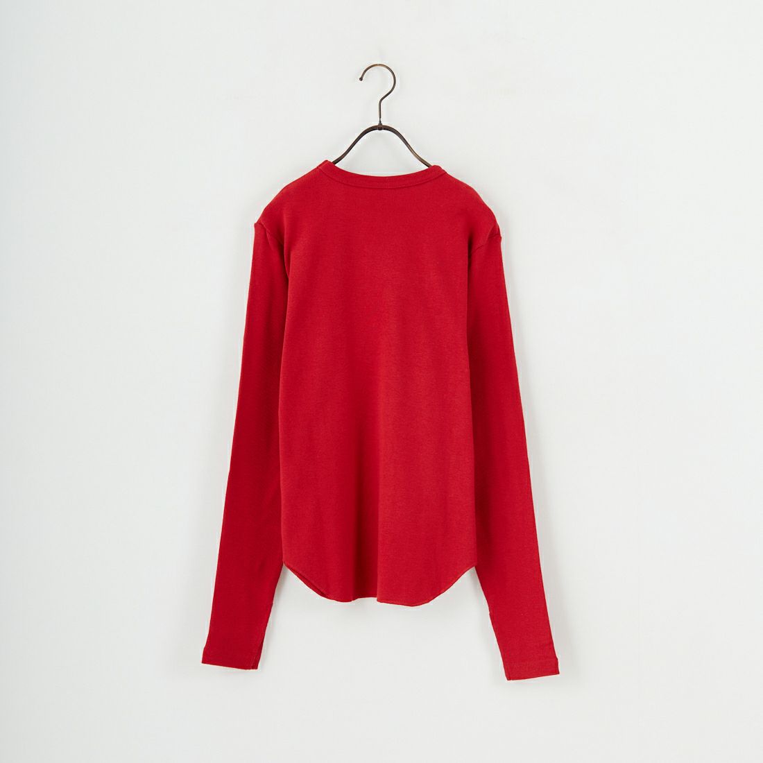 Health knit [ヘルスニット] クルーネック長袖Tシャツ [53019] RED