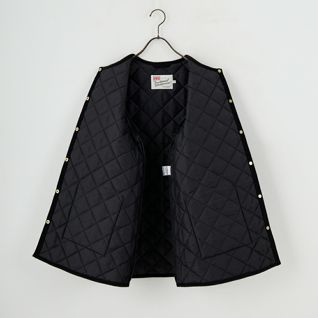 Traditional Weatherwear [トラディショナル ウェザーウェア] アークリー Aライン ミドル [L252APQCO0485AA] AA01 BK/BK