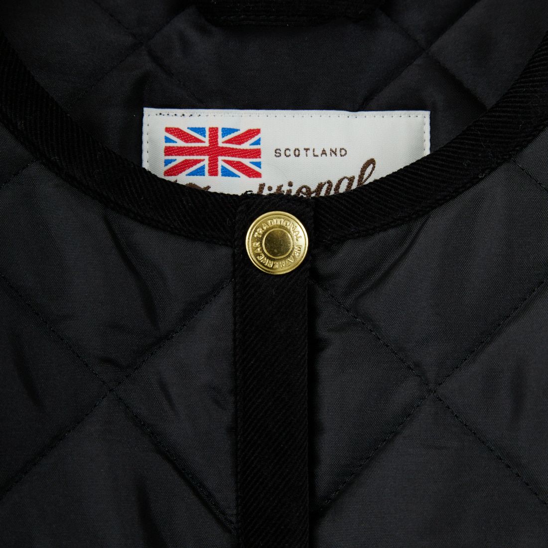 Traditional Weatherwear [トラディショナル ウェザーウェア] アークリー Aライン [L252APQCO0484AA] AA01 BK/BK