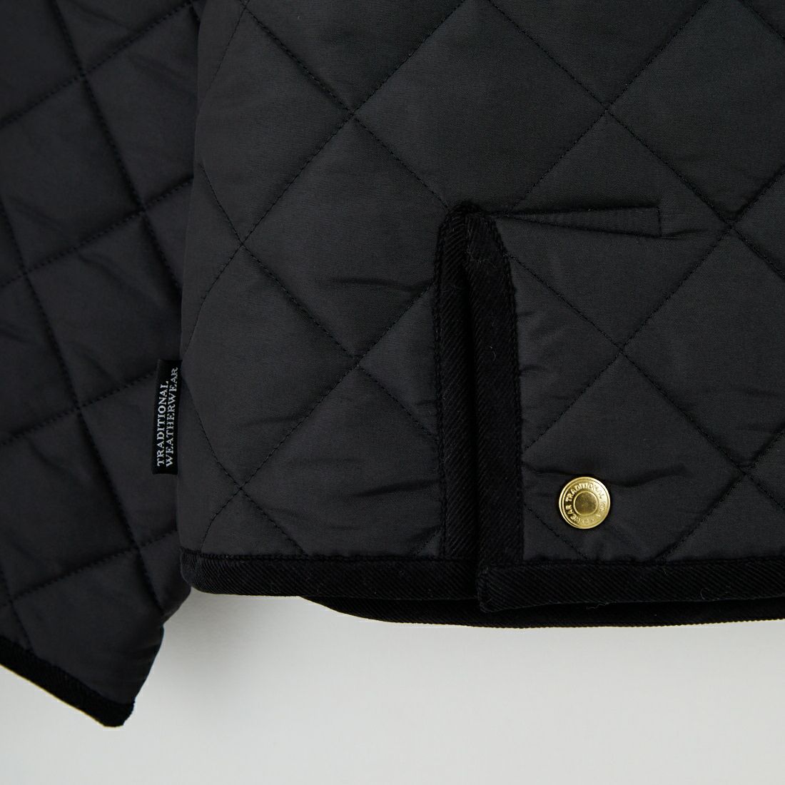 Traditional Weatherwear [トラディショナル ウェザーウェア] アークリー Aライン [L252APQCO0484AA] AA01 BK/BK