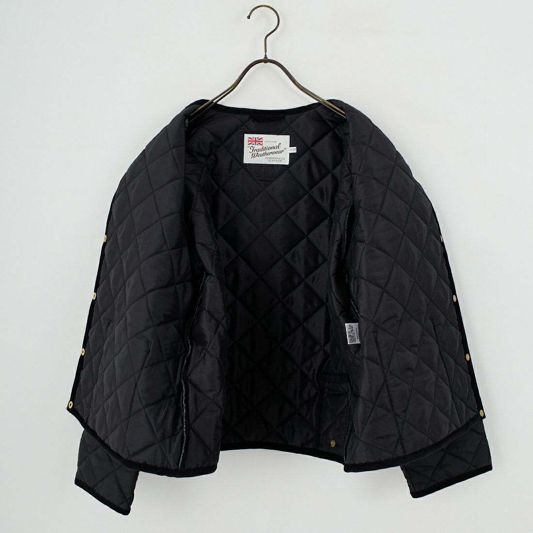 Traditional Weatherwear [トラディショナル ウェザーウェア] アークリー Aライン [L252APQCO0484AA] AA01 BK/BK