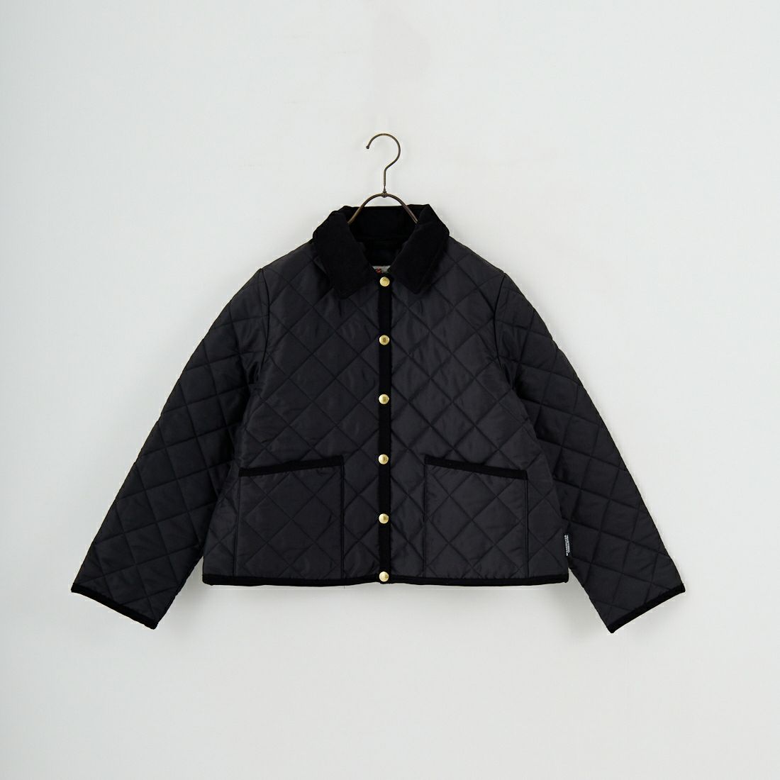 Traditional Weatherwear [トラディショナル ウェザーウェア] ウェーバリーAライン [L252APQCO0487AA] AA01 BK/BK