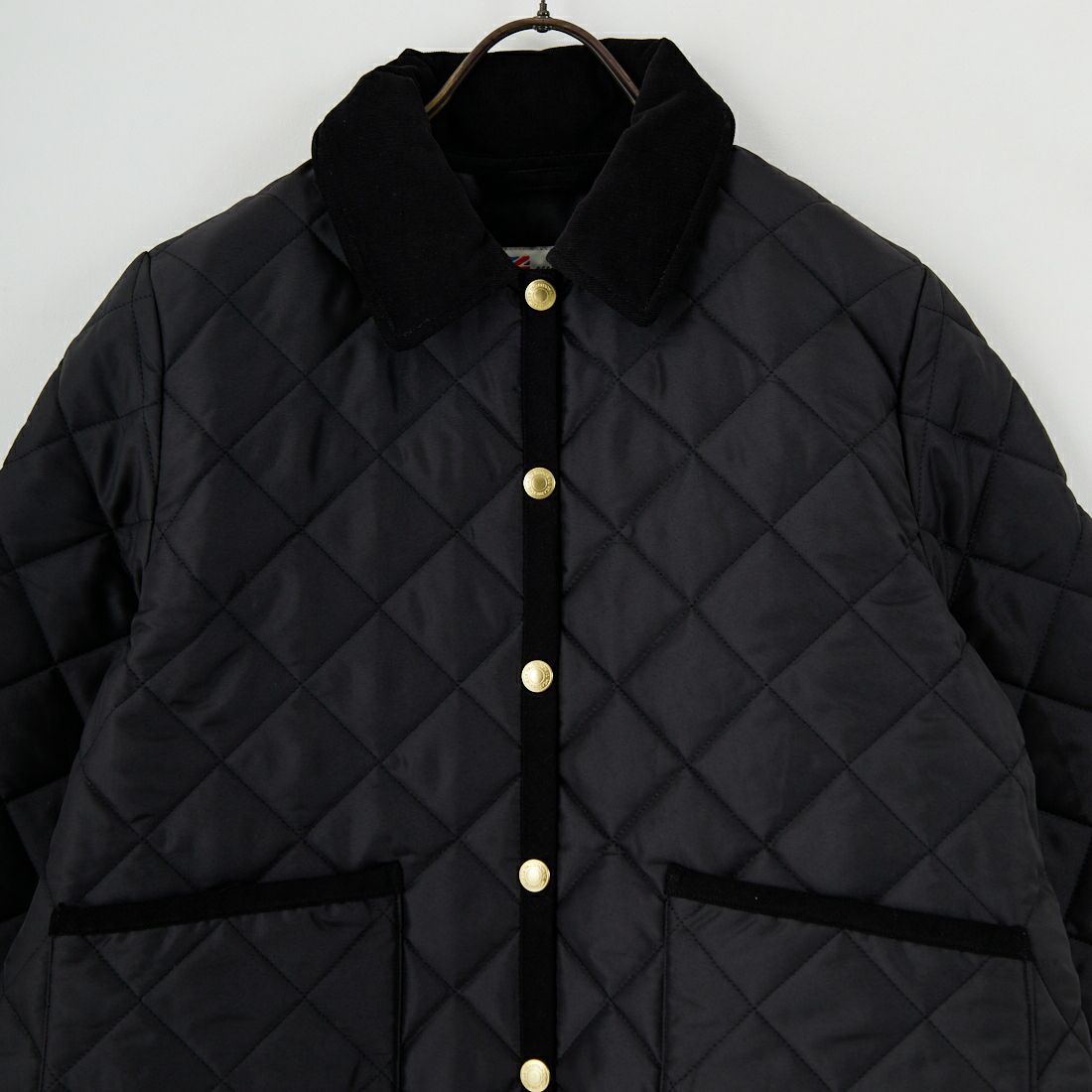 Traditional Weatherwear [トラディショナル ウェザーウェア] ウェーバリーAライン [L252APQCO0487AA] AA01 BK/BK