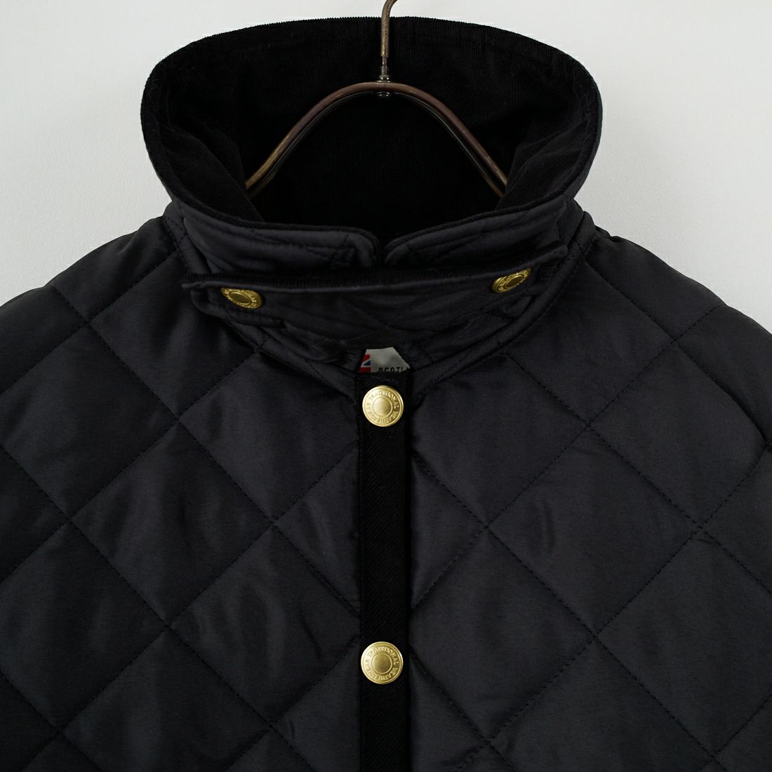 Traditional Weatherwear [トラディショナル ウェザーウェア] ウェーバリーAライン [L252APQCO0487AA] AA01 BK/BK