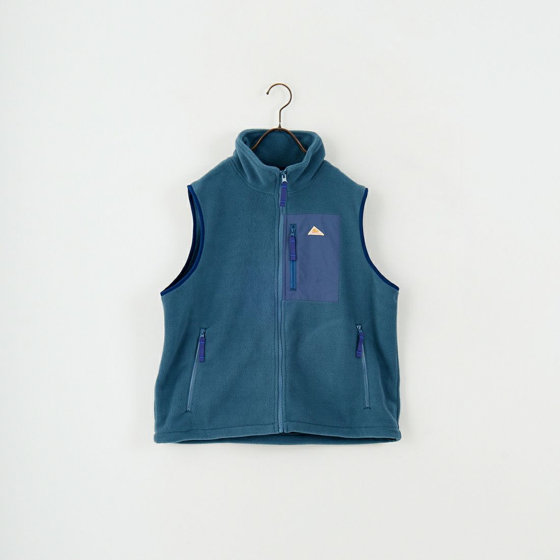KELTY [ケルティ] 別注 フリース スタンドネックベスト [KE254W30IN02-JF] BLUE