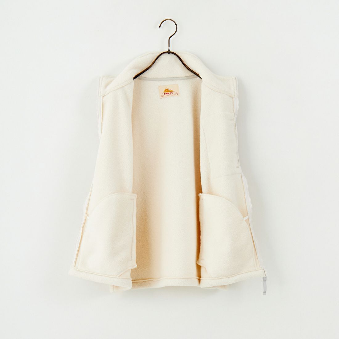 KELTY [ケルティ] 別注 フリース スタンドネックベスト [KE254W30IN02-JF] IVORY