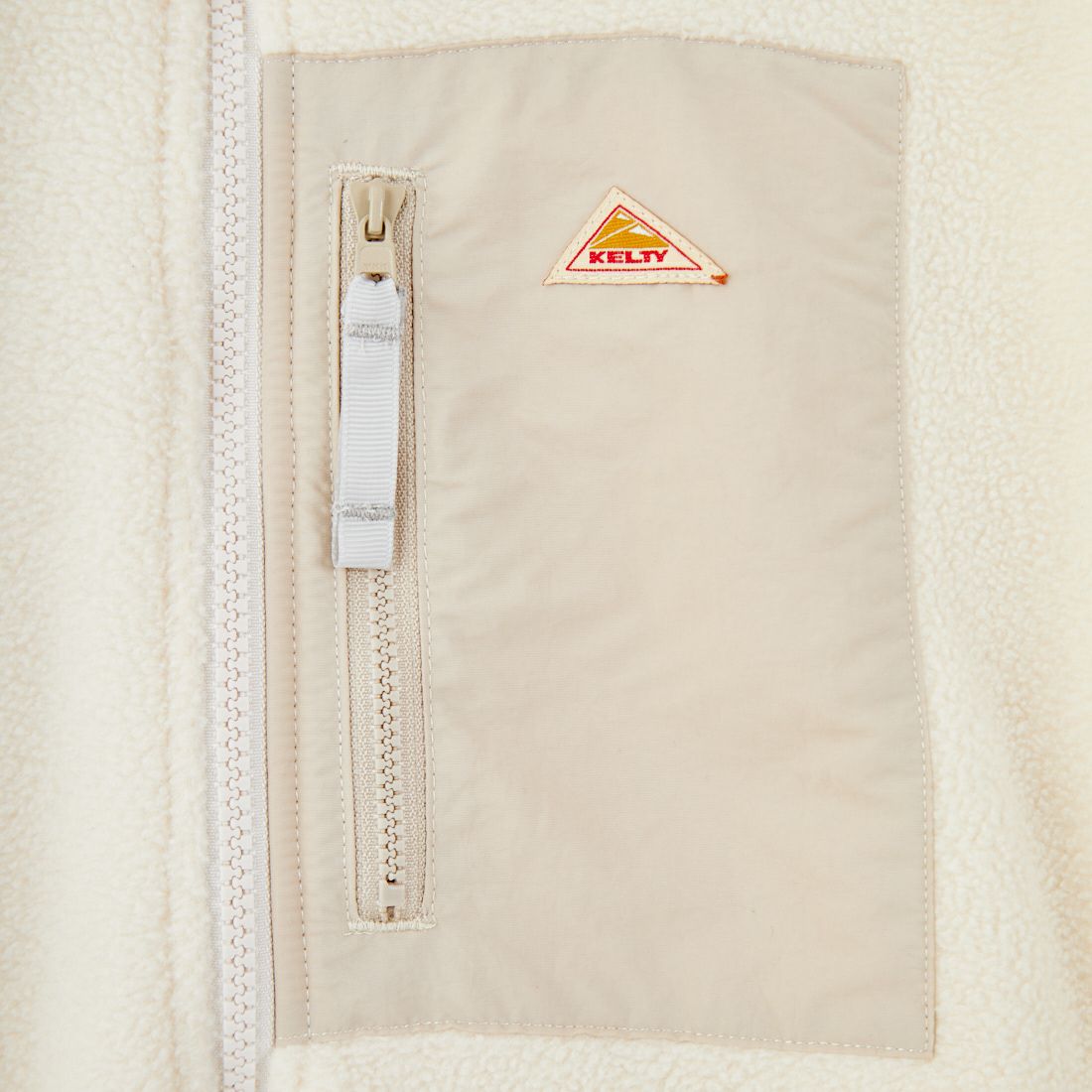 KELTY [ケルティ] 別注 フリース スタンドネックベスト [KE254W30IN02-JF] IVORY