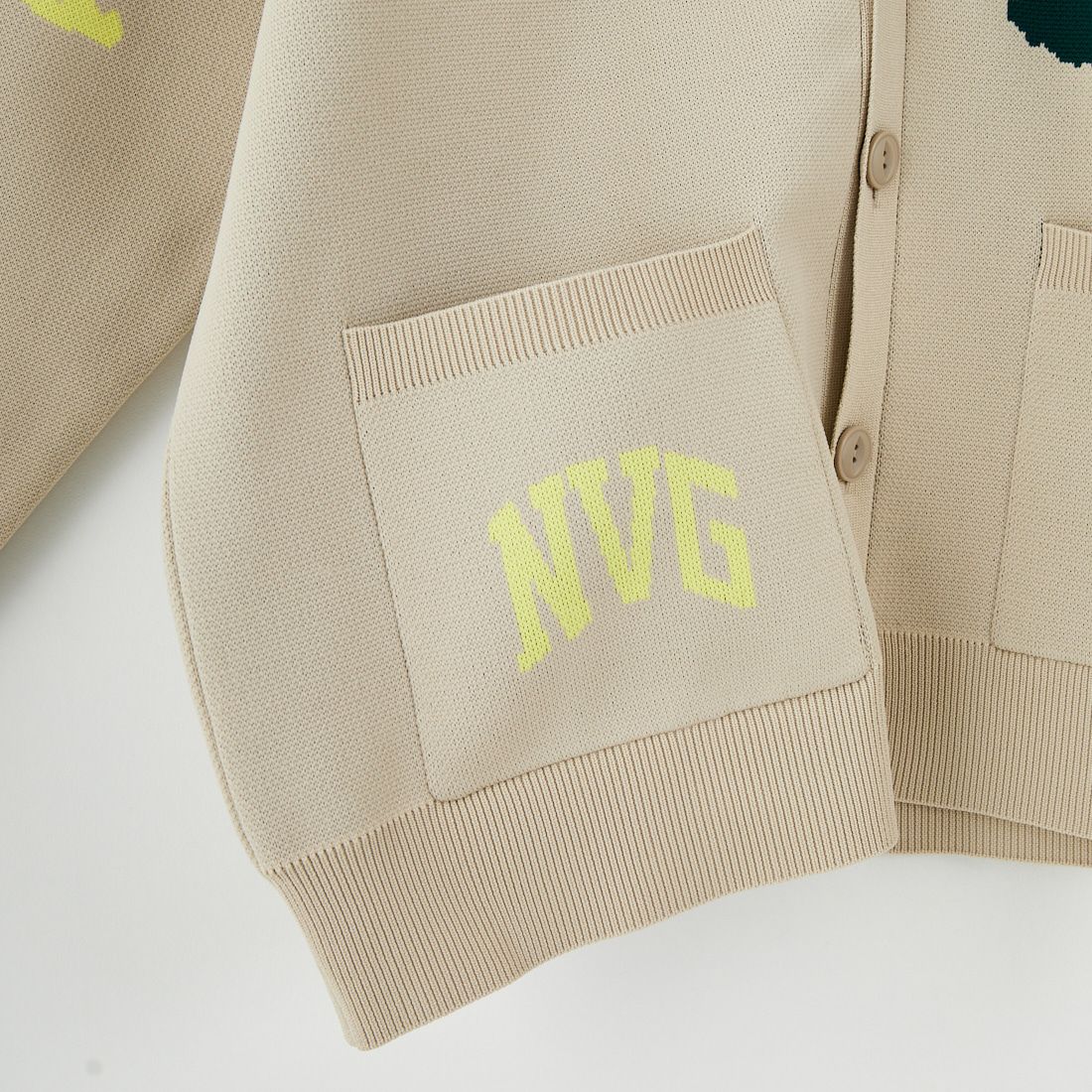 NEW VINTAGE GOLF [ニュービンテージゴルフ] NVG カウチンニットカーディガン [NVG-0408] BEIGE