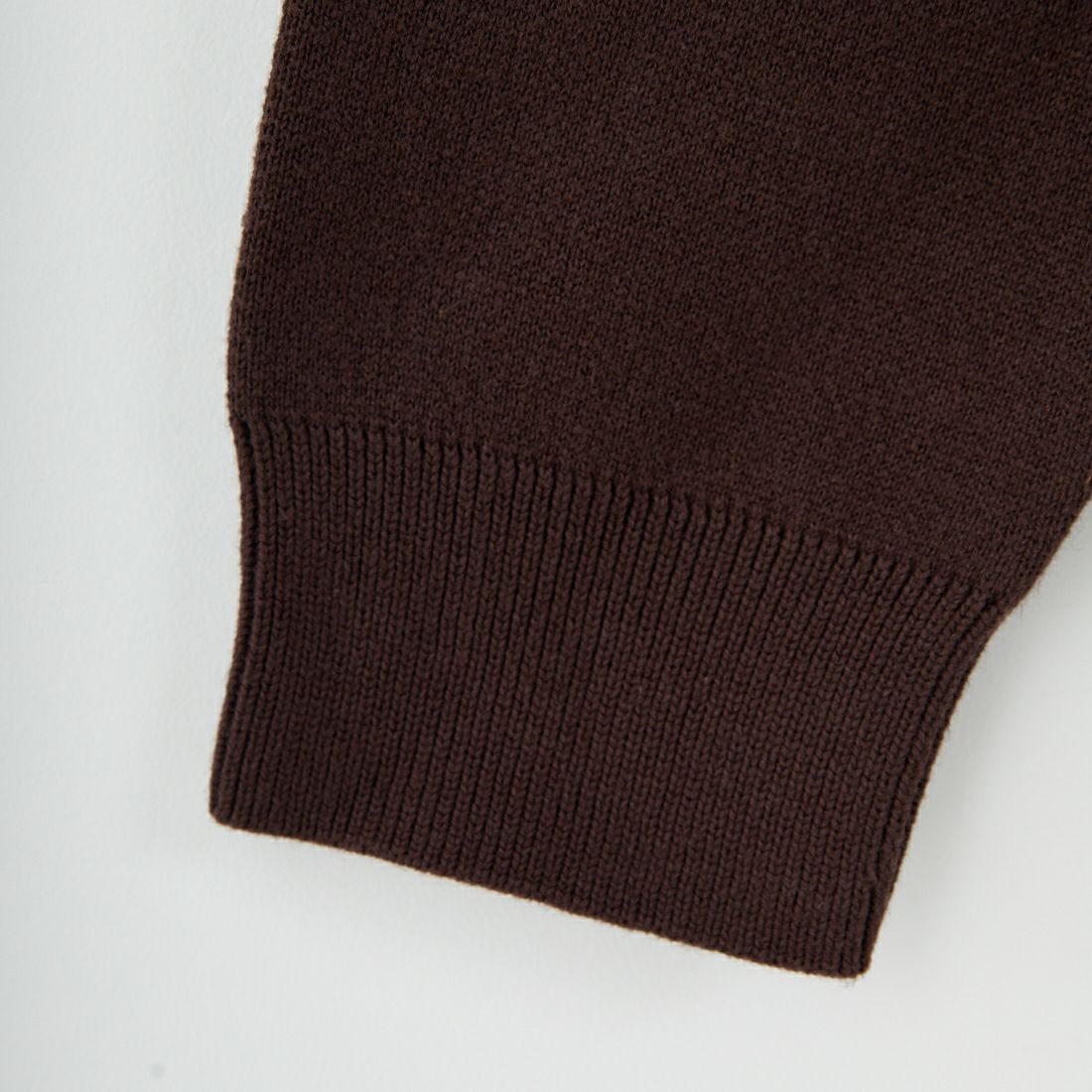 NEW VINTAGE GOLF [ニュービンテージゴルフ] GOLFER IS LIFE クルーネックニット [NVG-0409] DARK BROWN