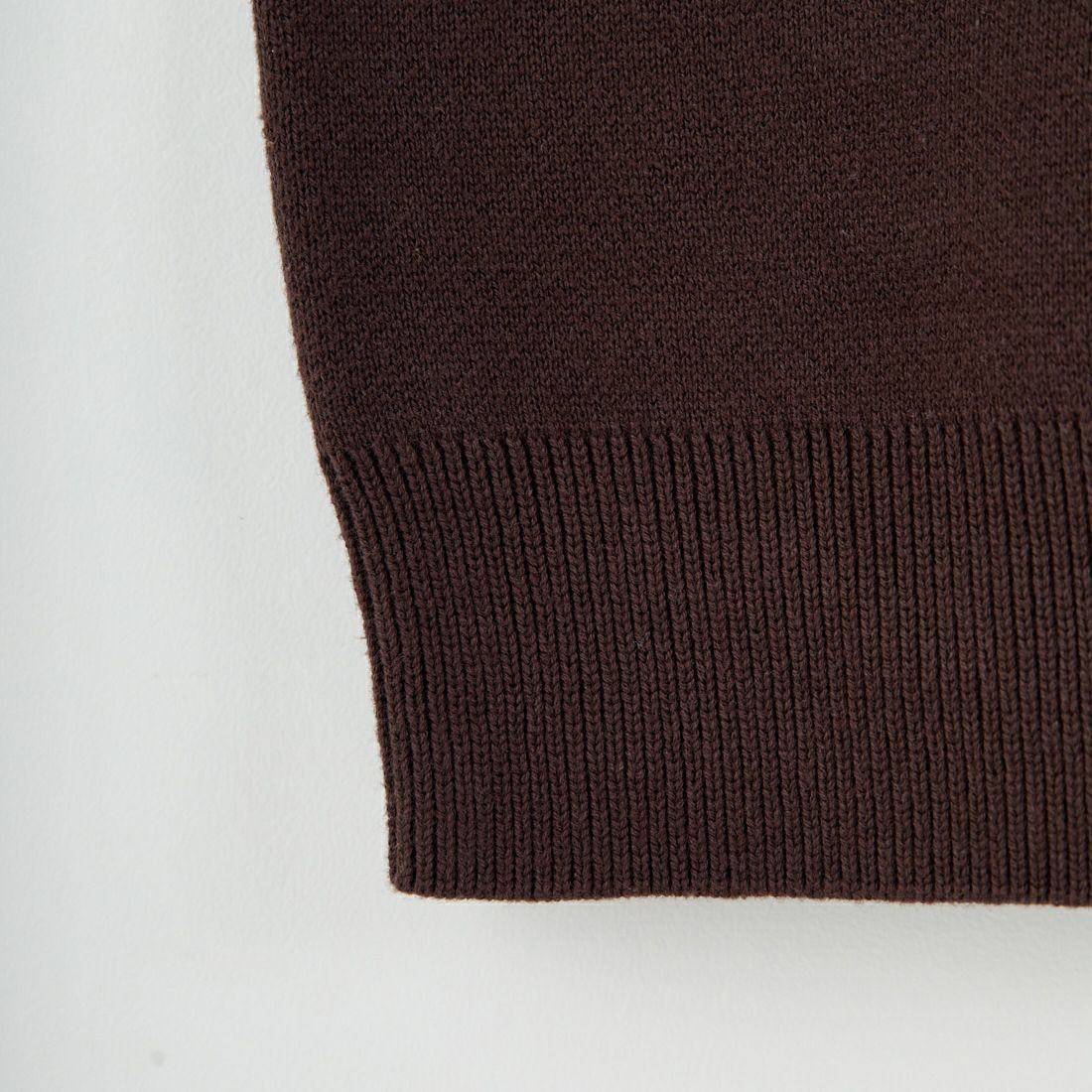 NEW VINTAGE GOLF [ニュービンテージゴルフ] GOLFER IS LIFE クルーネックニット [NVG-0409] DARK BROWN