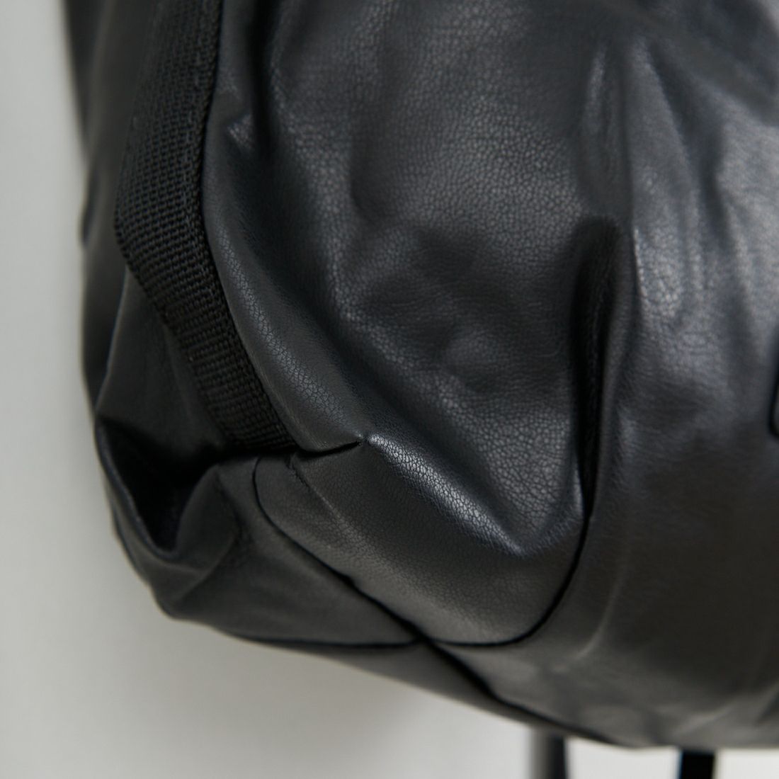 BAICYCLON by bagjack [バイシクロン バイ バッグジャック] シンセティックレザー ドローストリングバッグ [BCL-114] BLACK