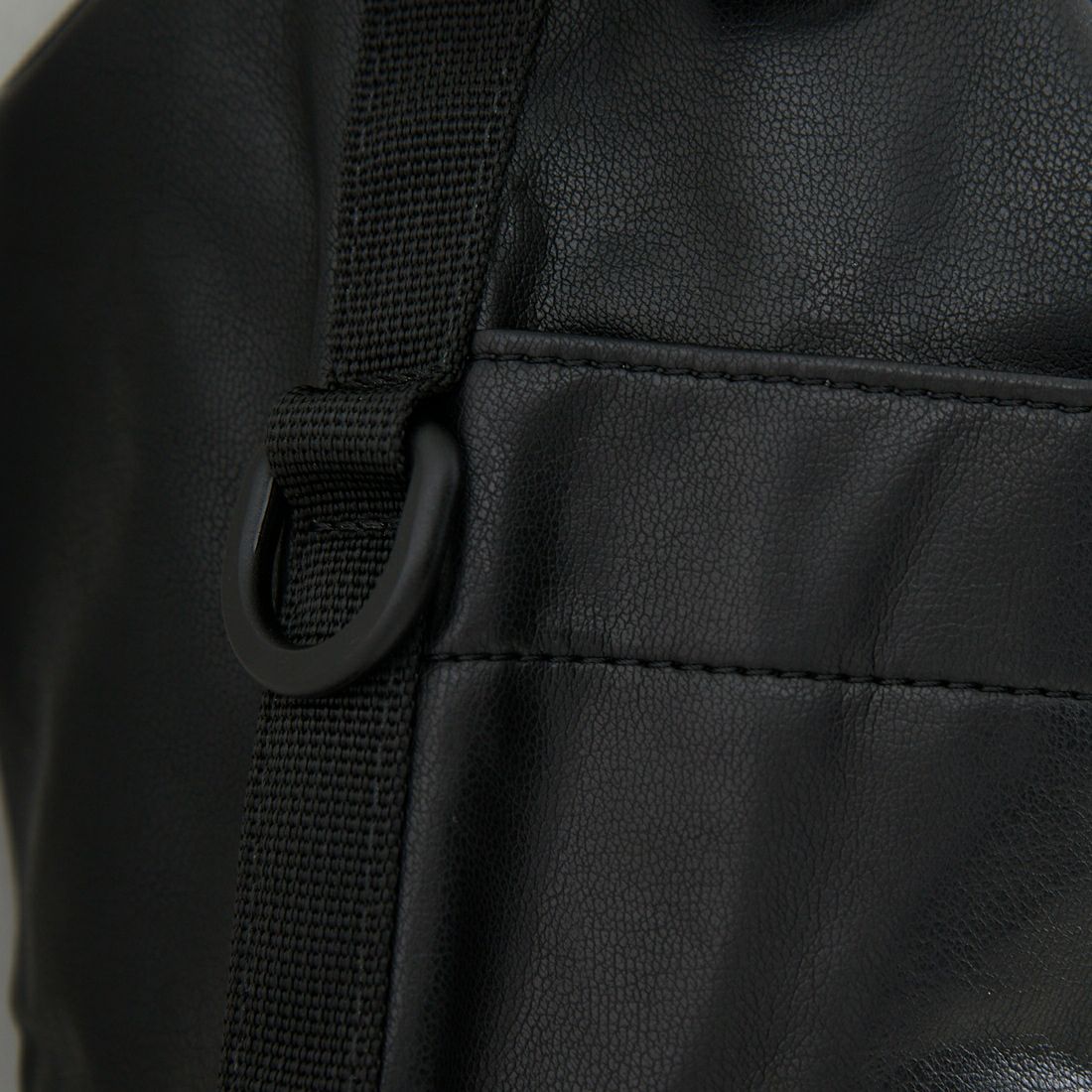 BAICYCLON by bagjack [バイシクロン バイ バッグジャック] シンセティックレザー ドローストリングバッグ [BCL-114] BLACK